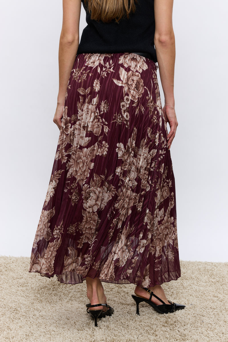 חצאית שקפקפה פרחים