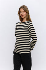 סריג סירה פסים