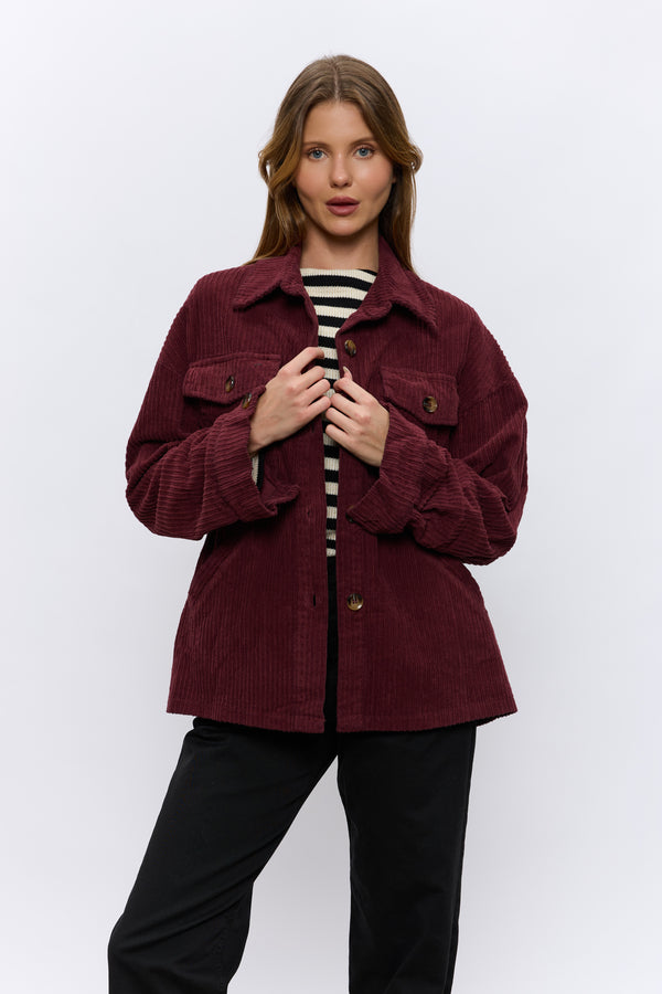 ג'קט קורדרוי כיסים