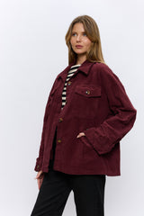 ג'קט קורדרוי כיסים