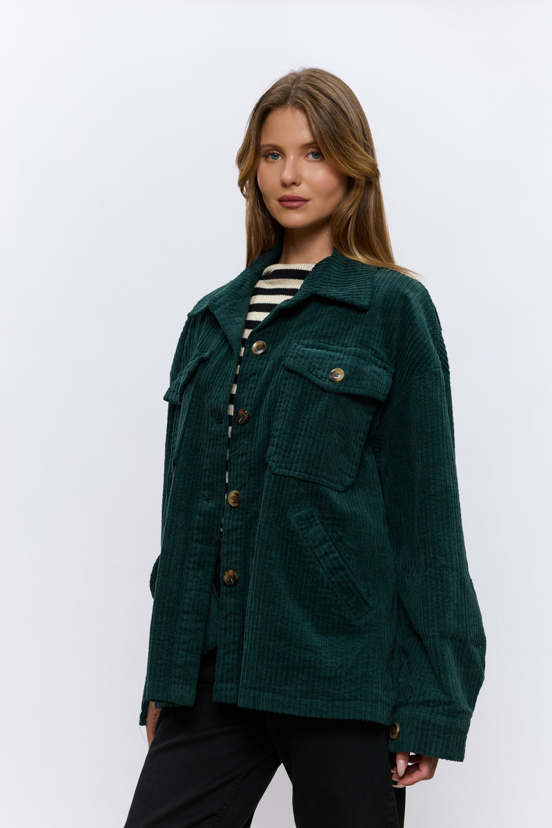ג'קט קורדרוי כיסים