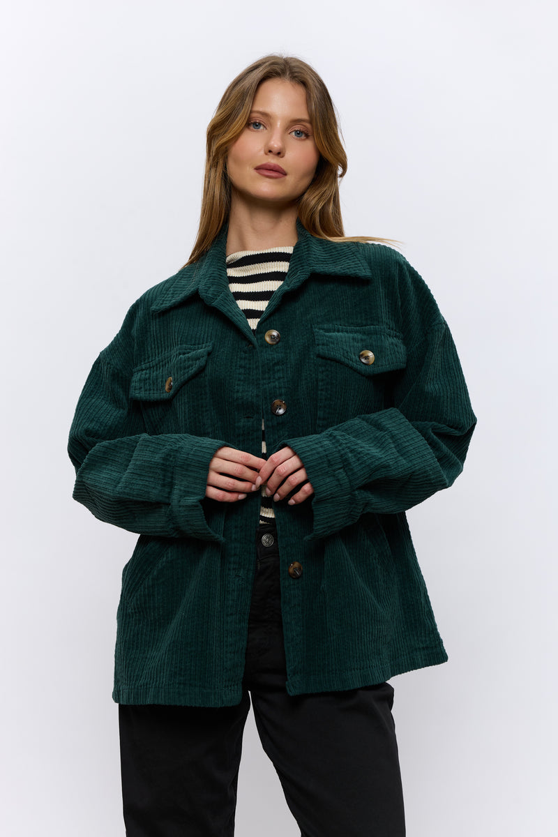 ג'קט קורדרוי כיסים