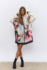 ג'קט קפוצ'ון פרחוני