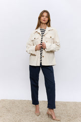 ג'קט קורדרוי כיסים