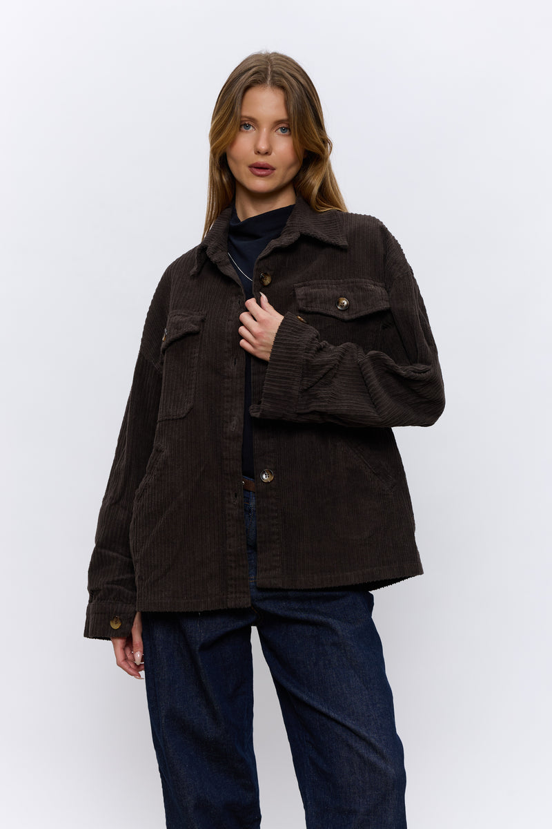ג'קט קורדרוי כיסים
