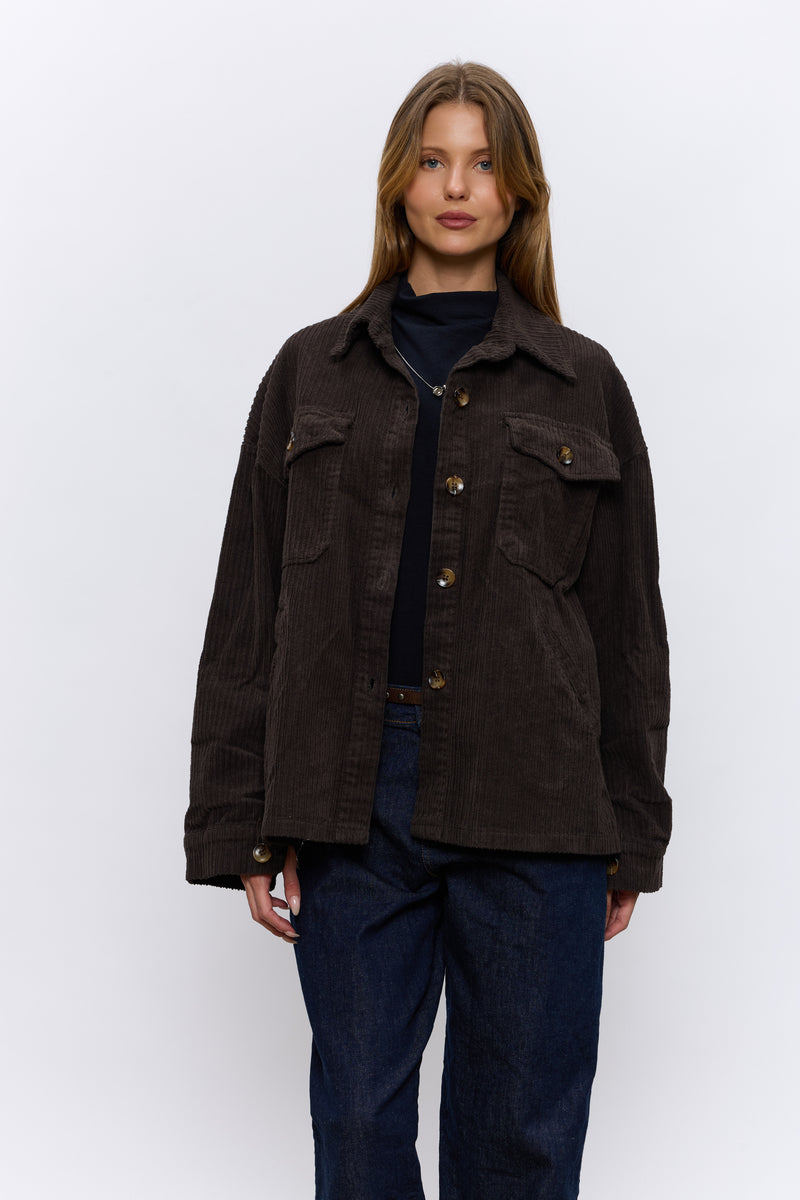 ג'קט קורדרוי כיסים