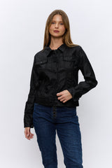 VEGAN ג'קט משובץ