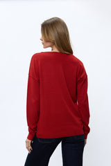 סריג וי+כיס