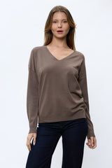 סריג וי+כיס