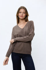 סריג וי+כיס