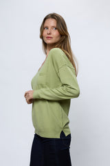 סריג וי+כיס