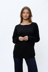 סריג ניקי כפתורים בגב+כיסים