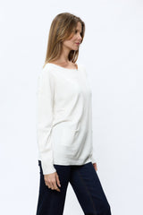 סריג ניקי כפתורים בגב+כיסים