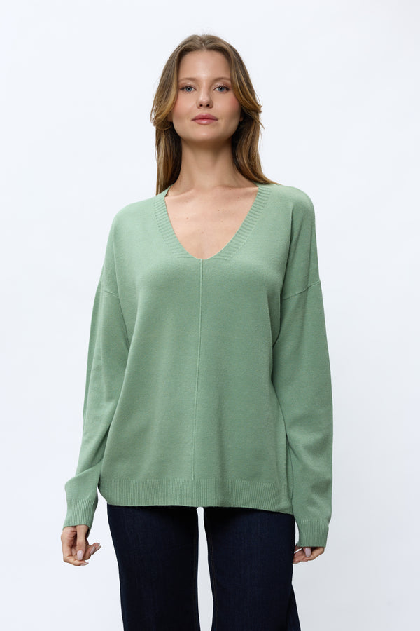 ריב פס באמצע V סריג