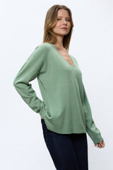 ריב פס באמצע V סריג