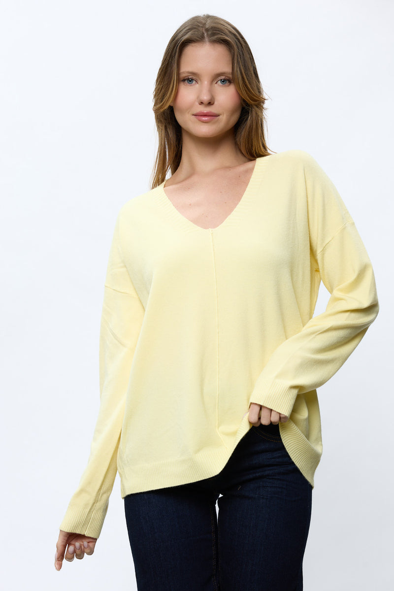 ריב פס באמצע V סריג