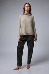 סריג גימור פסים