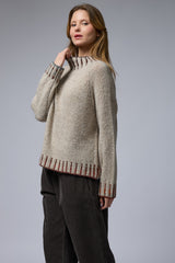 סריג גימור פסים