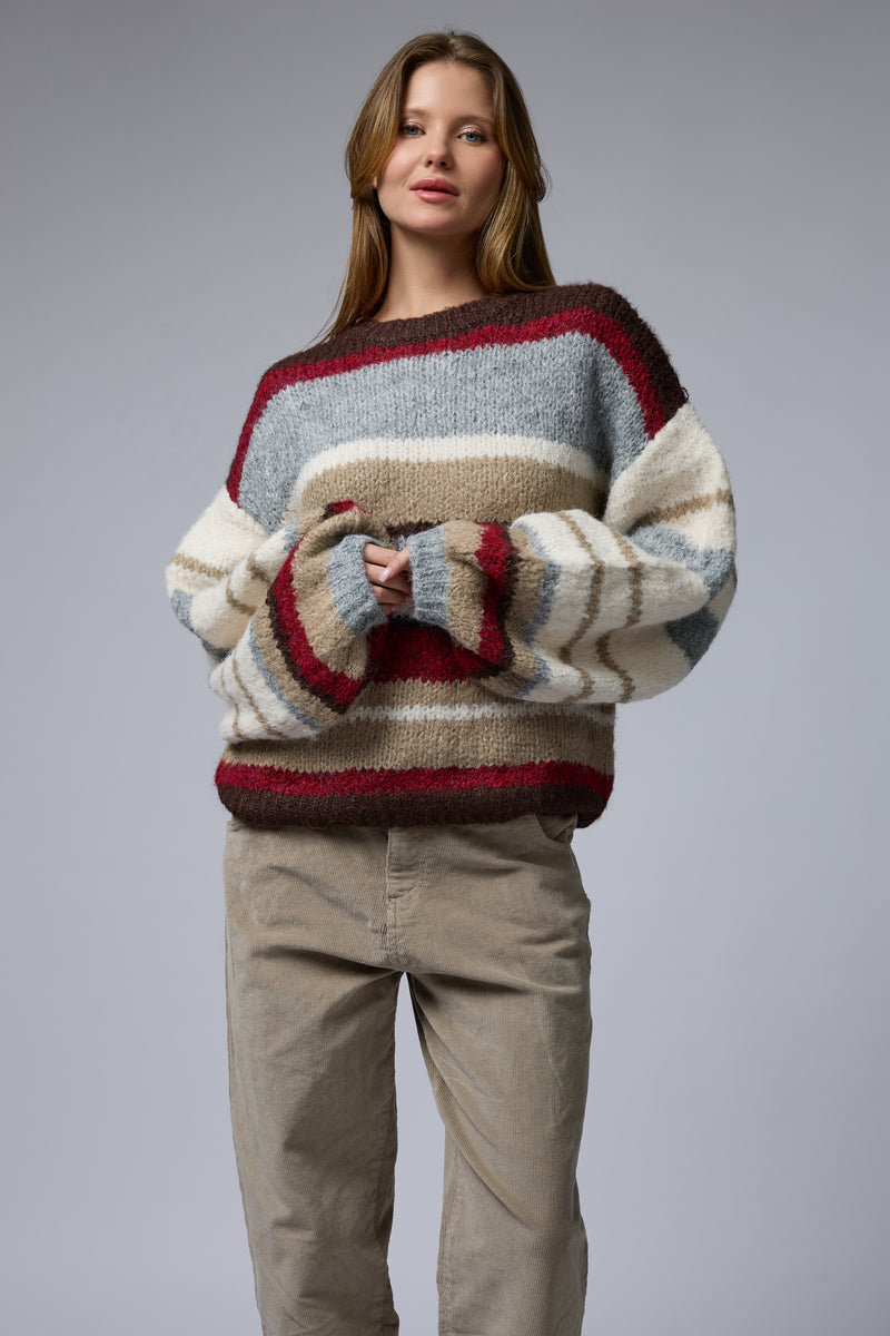 COZY סריג פסים