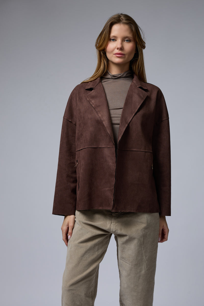 ג'קט סוויד רוכסנים