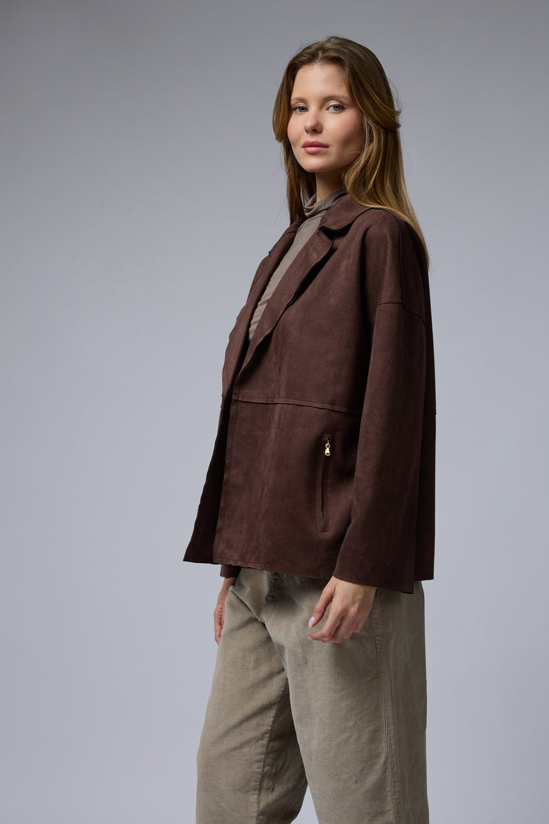 ג'קט סוויד רוכסנים