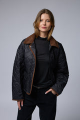 מעיל קווילט קצר+קורדרוי