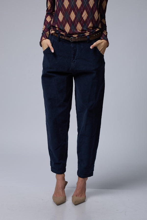 TAL מכנס קורדרוי+חגורה