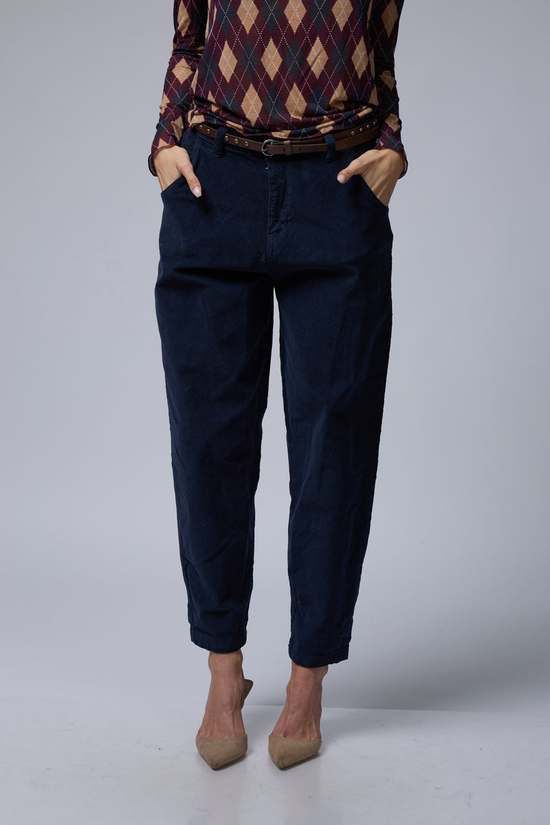 TAL מכנס קורדרוי+חגורה