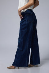 ג'ינס רחב+רוכסן