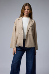 ג'קט סוויד רוכסנים