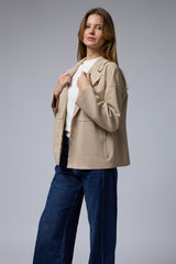 ג'קט סוויד רוכסנים