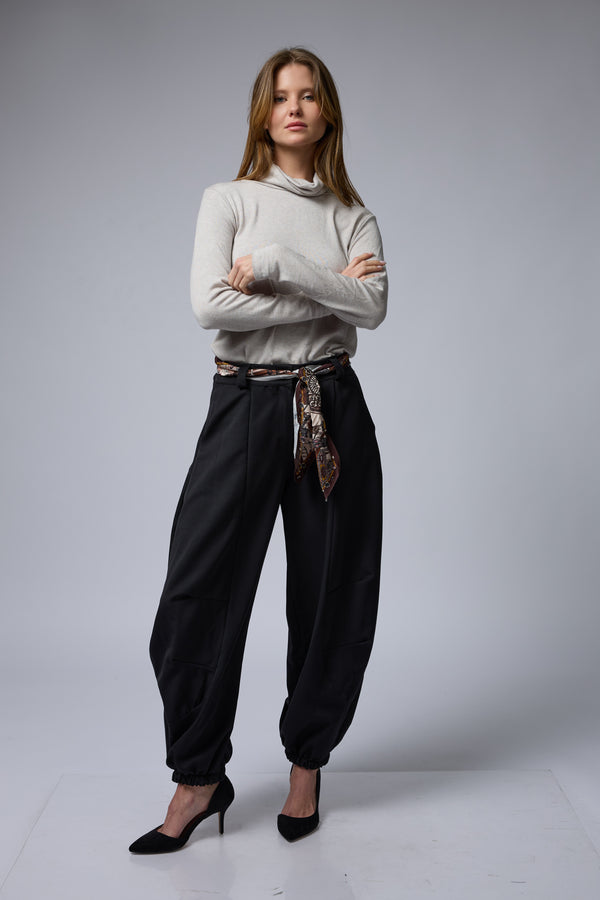 מכנס בלון+חגורת מטפחת