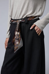 מכנס בלון+חגורת מטפחת