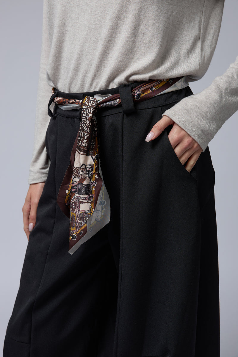 מכנס בלון+חגורת מטפחת