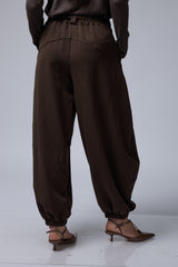 מכנס בלון+חגורת מטפחת