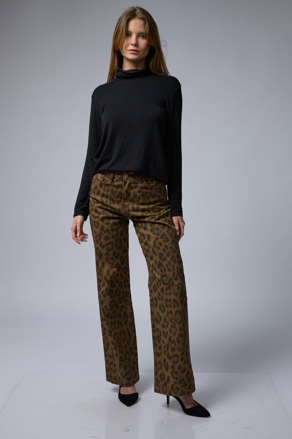 מכנס דריל מנומר