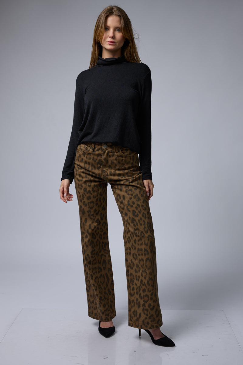 מכנס דריל מנומר