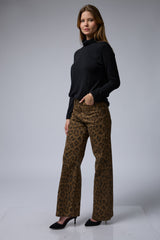 מכנס דריל מנומר