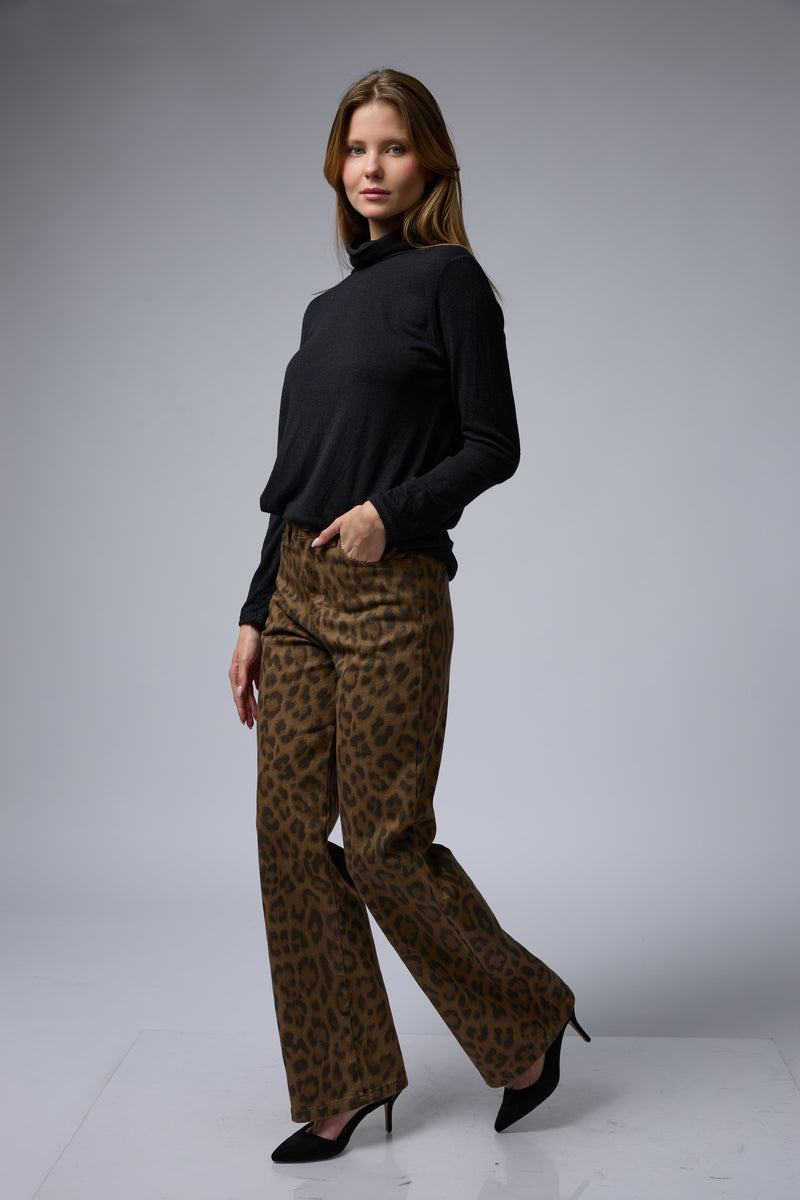 מכנס דריל מנומר