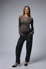 טופ דקיק מודפס