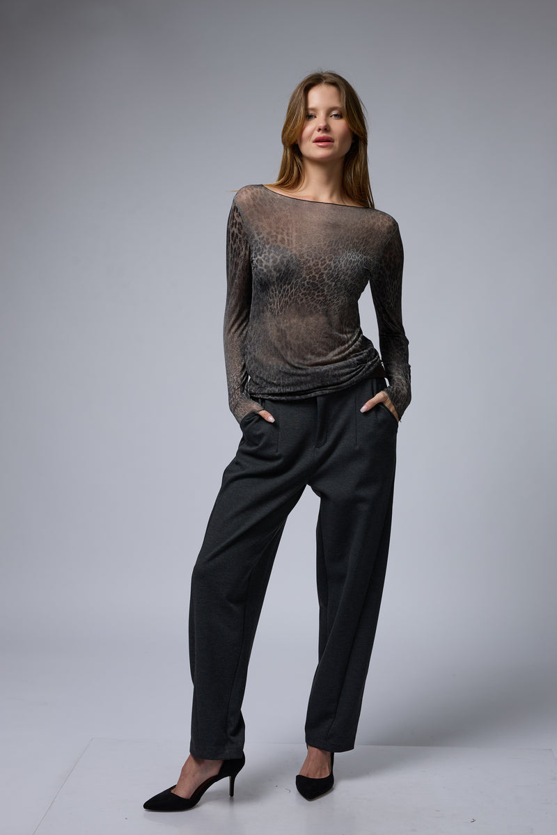 טופ דקיק מודפס