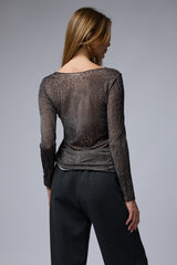 טופ דקיק מודפס