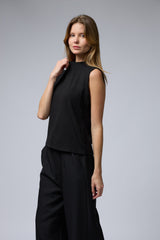 טופ ריב חצי גולף ללא שרוול