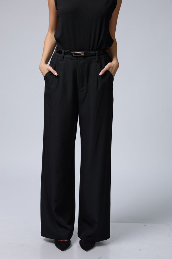 RON מכנס מחוייט חגורת זהב