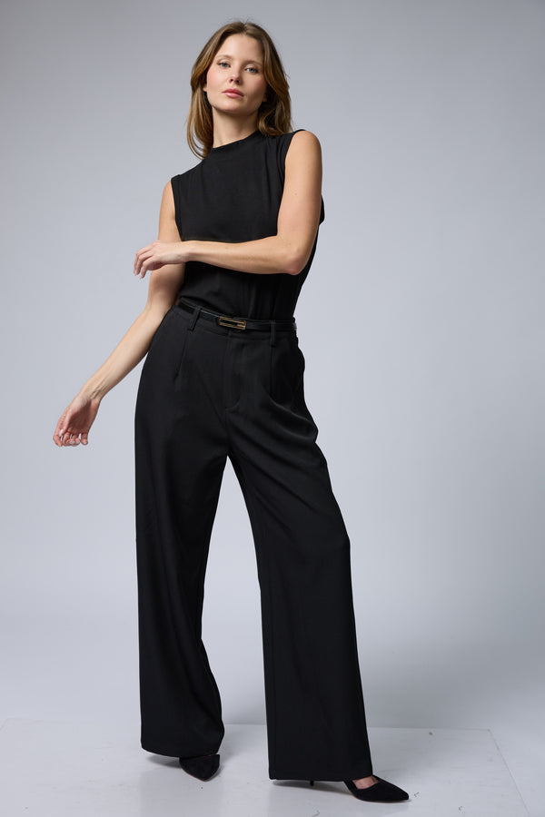 RON מכנס מחוייט חגורת זהב