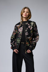 ג'קט רקמה ברוקרד אבנים