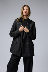 ג'קט משובץ קפוצ'ון קורדרוי