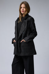 ג'קט משובץ קפוצ'ון קורדרוי