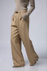 RON מכנס מחוייט חגורת זהב