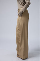 RON מכנס מחוייט חגורת זהב